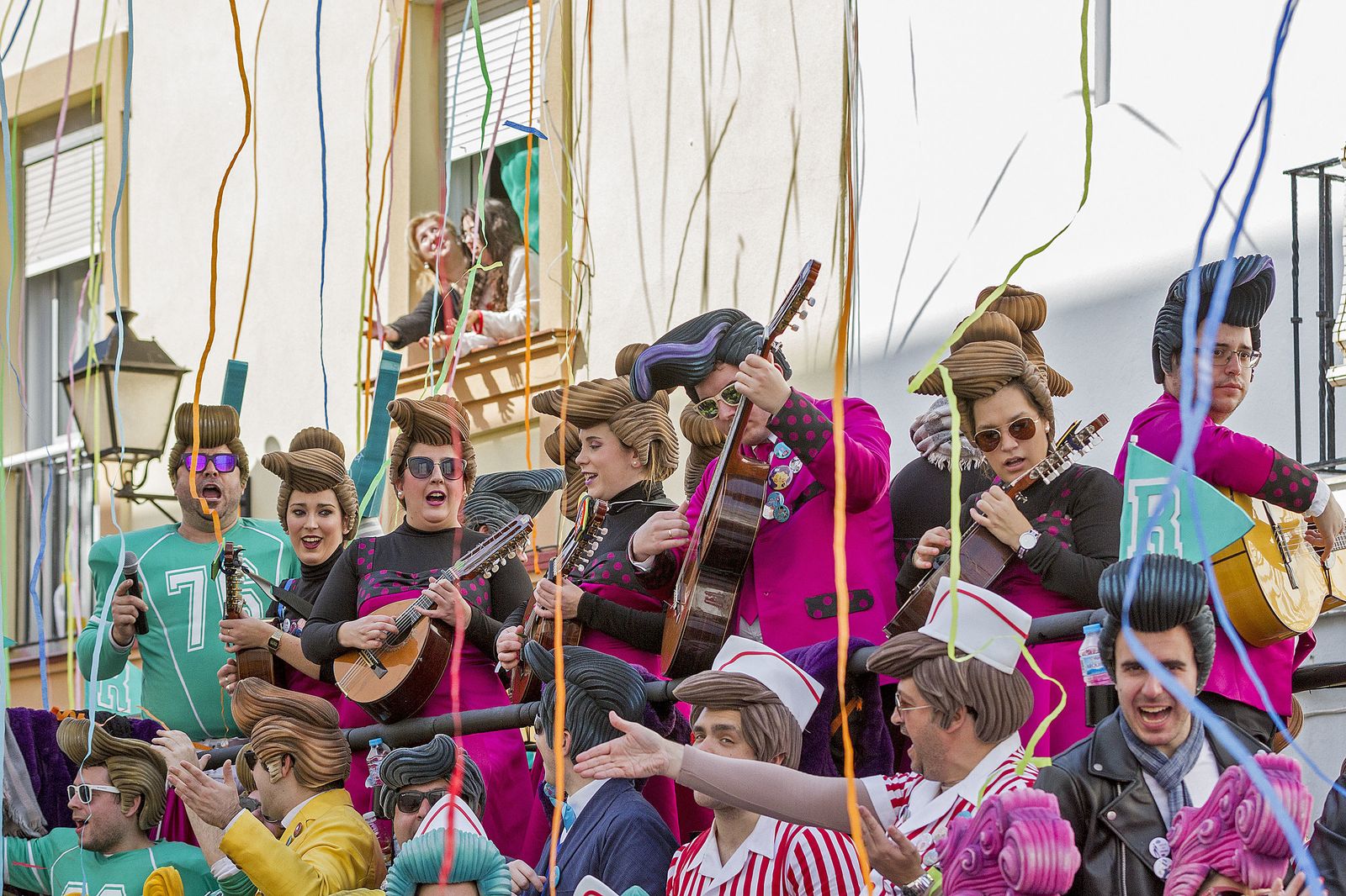 Las imágenes de la Batalla de Coplas y el carrusel de la Viña