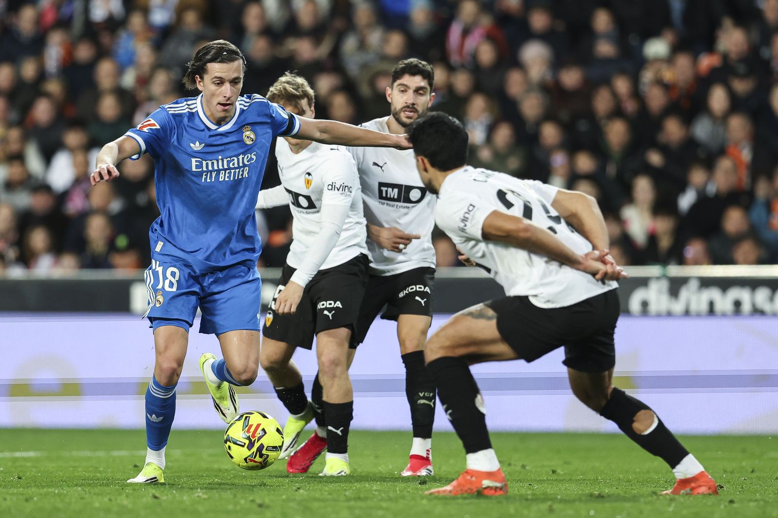 Las fotos del Valencia-Real Madrid