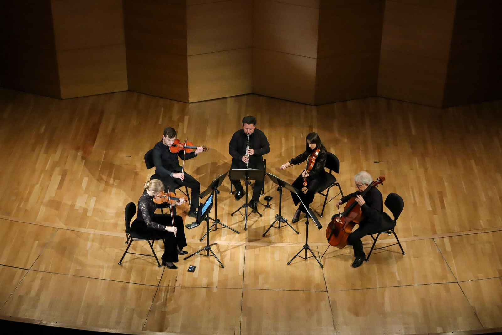 Farré, Flores, Domínguez, Boiso y Baraviera en el Espacio Turina.