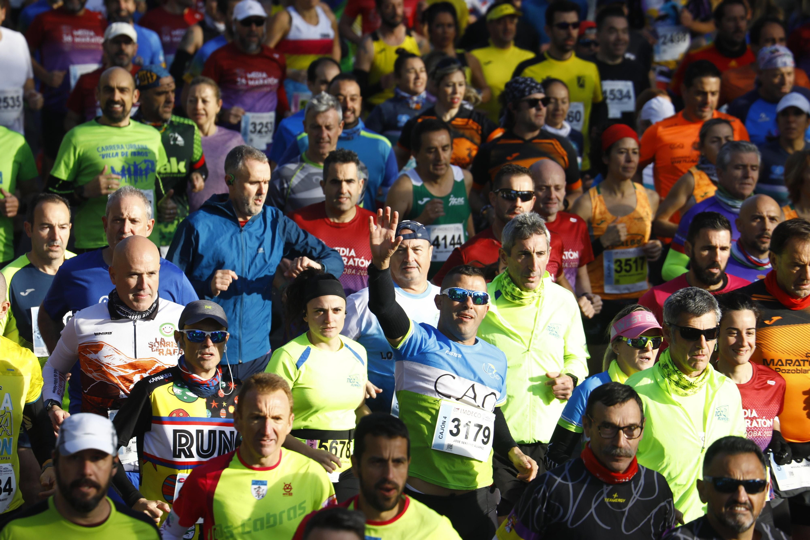 Las imágenes de la salida de la 36 Media Maratón de Córdoba