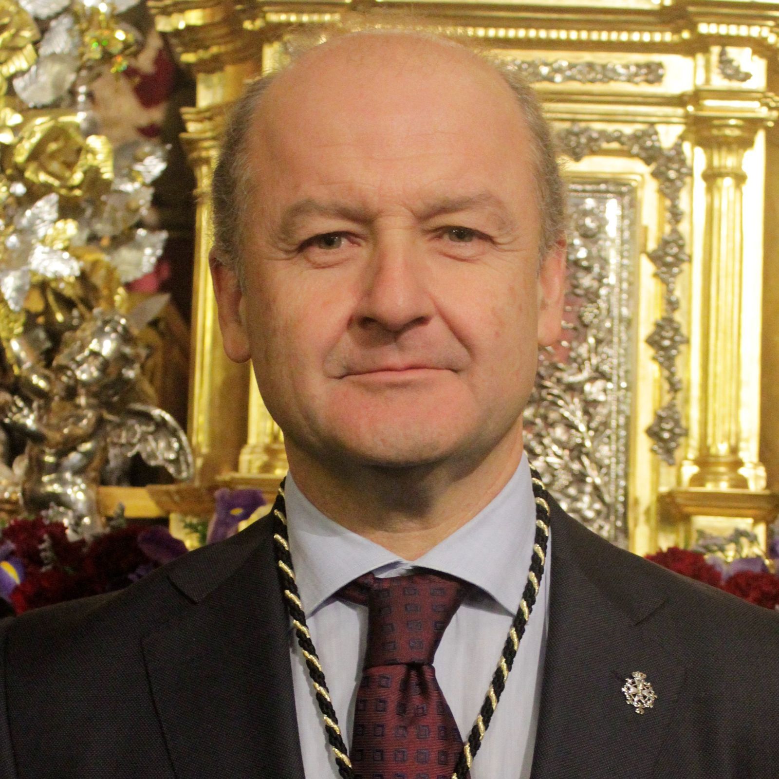 Alberto Balbontín, hermano mayor de Montesión.