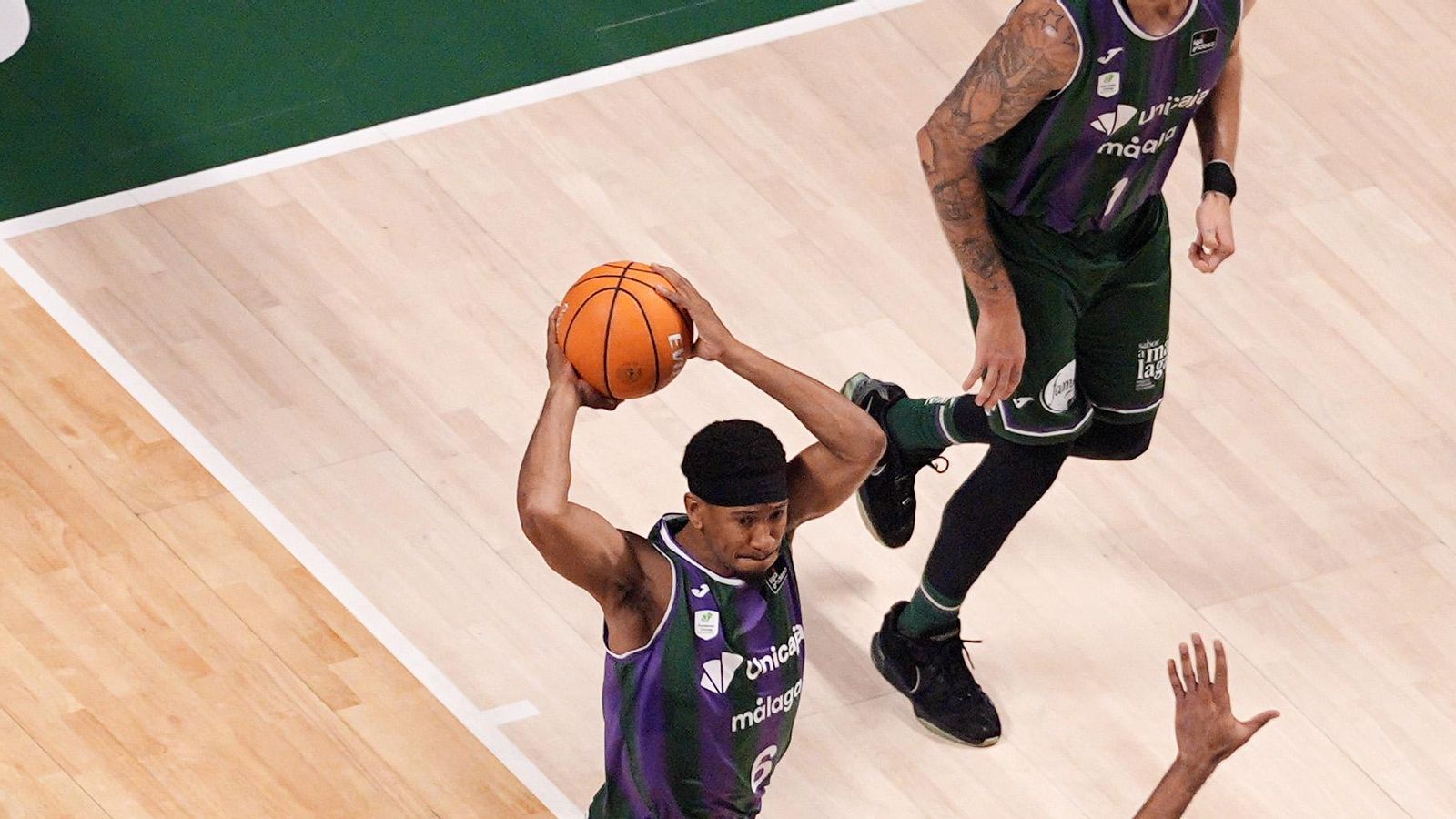 El Unicaja-La Laguna Tenerife, en fotos