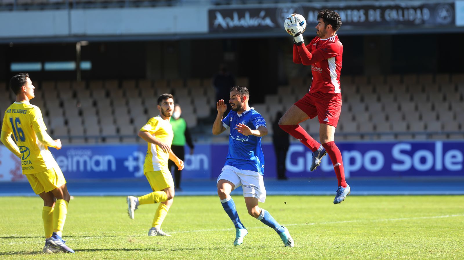 Victoria del Xerez DFC ante la UD San Fernando (1-0)