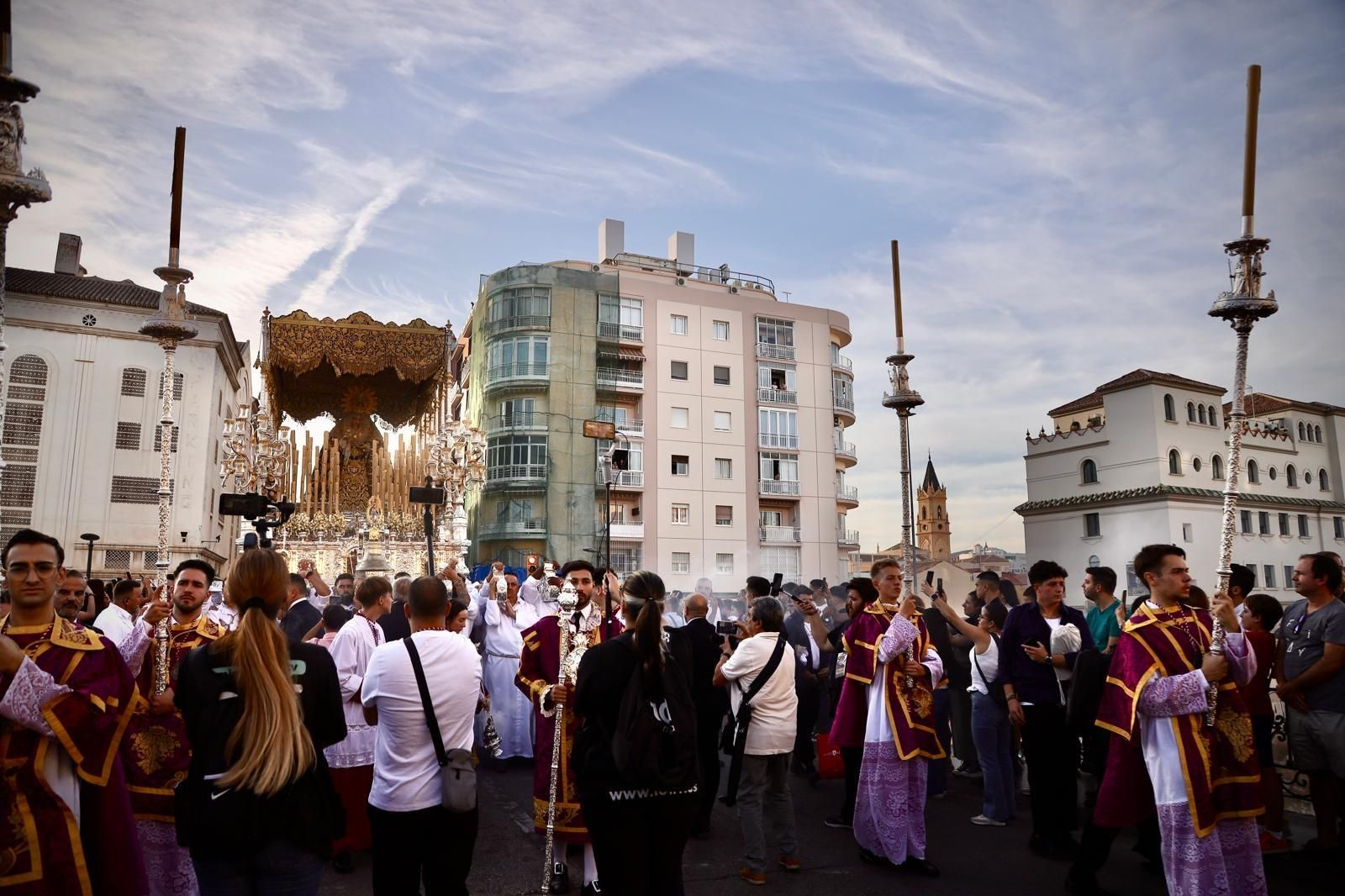 Procesión extraordinaria de María Santísima de la Trinidad.