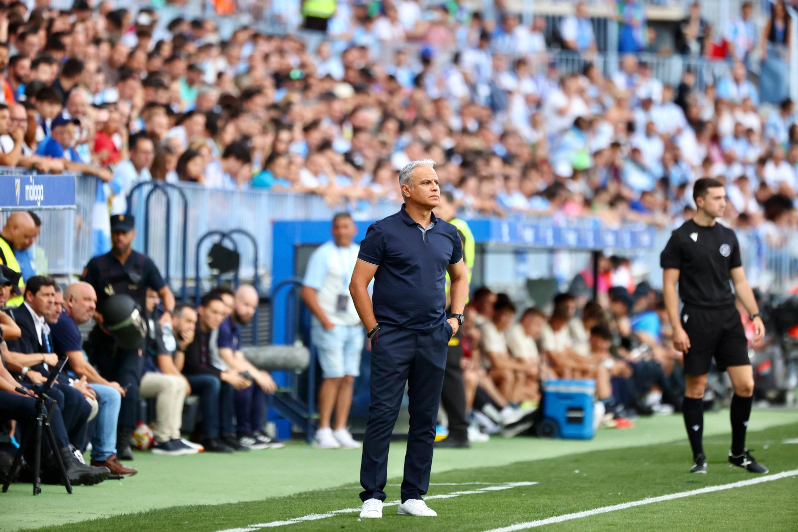 El Málaga CF - Celta Fortuna, en fotos