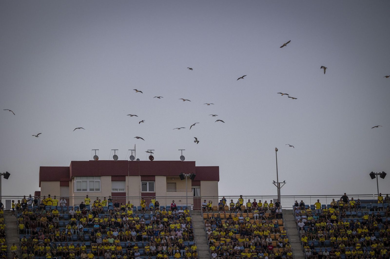 Las imágenes del Cádiz CF-Racing de Ferrol
