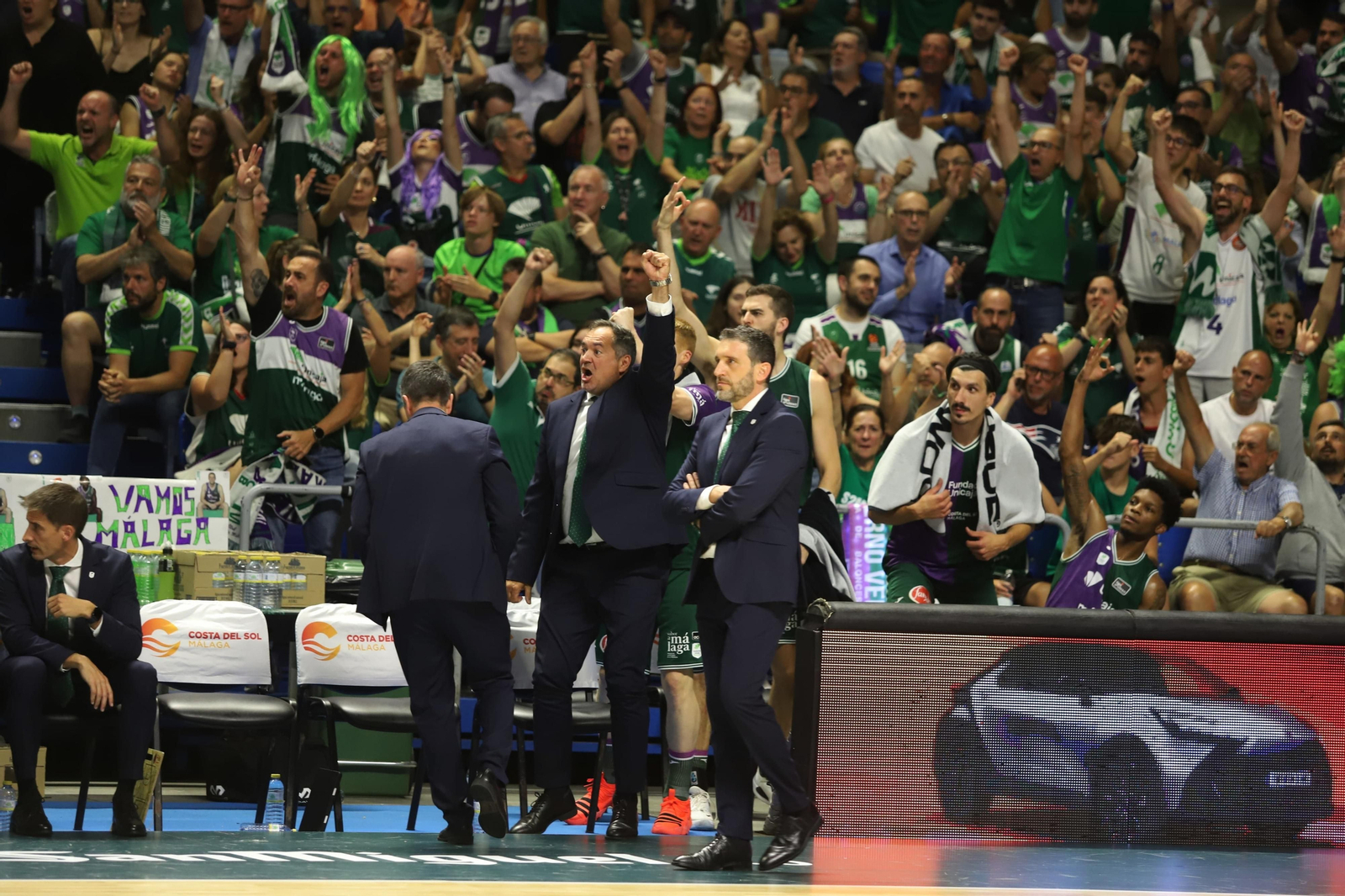 El quinto partido entre el Unicaja y el UCAM Murcia, en imágenes