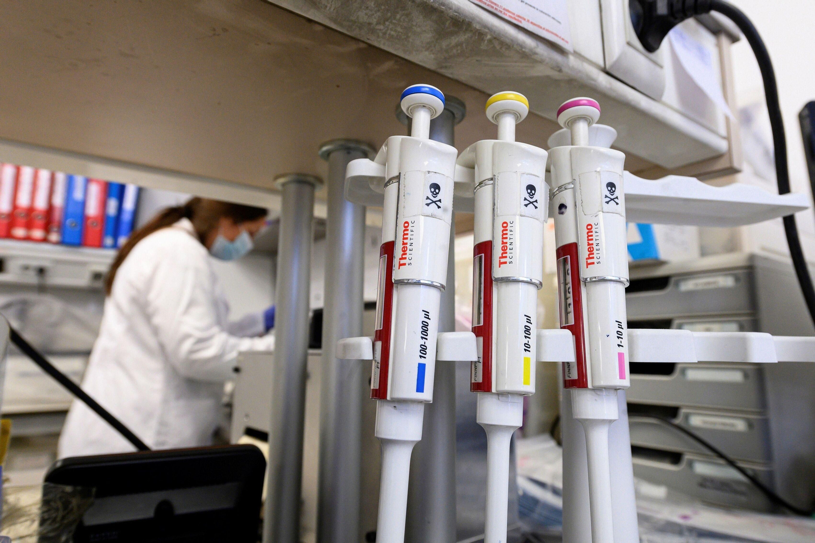 Test para detectar la Covid-19.