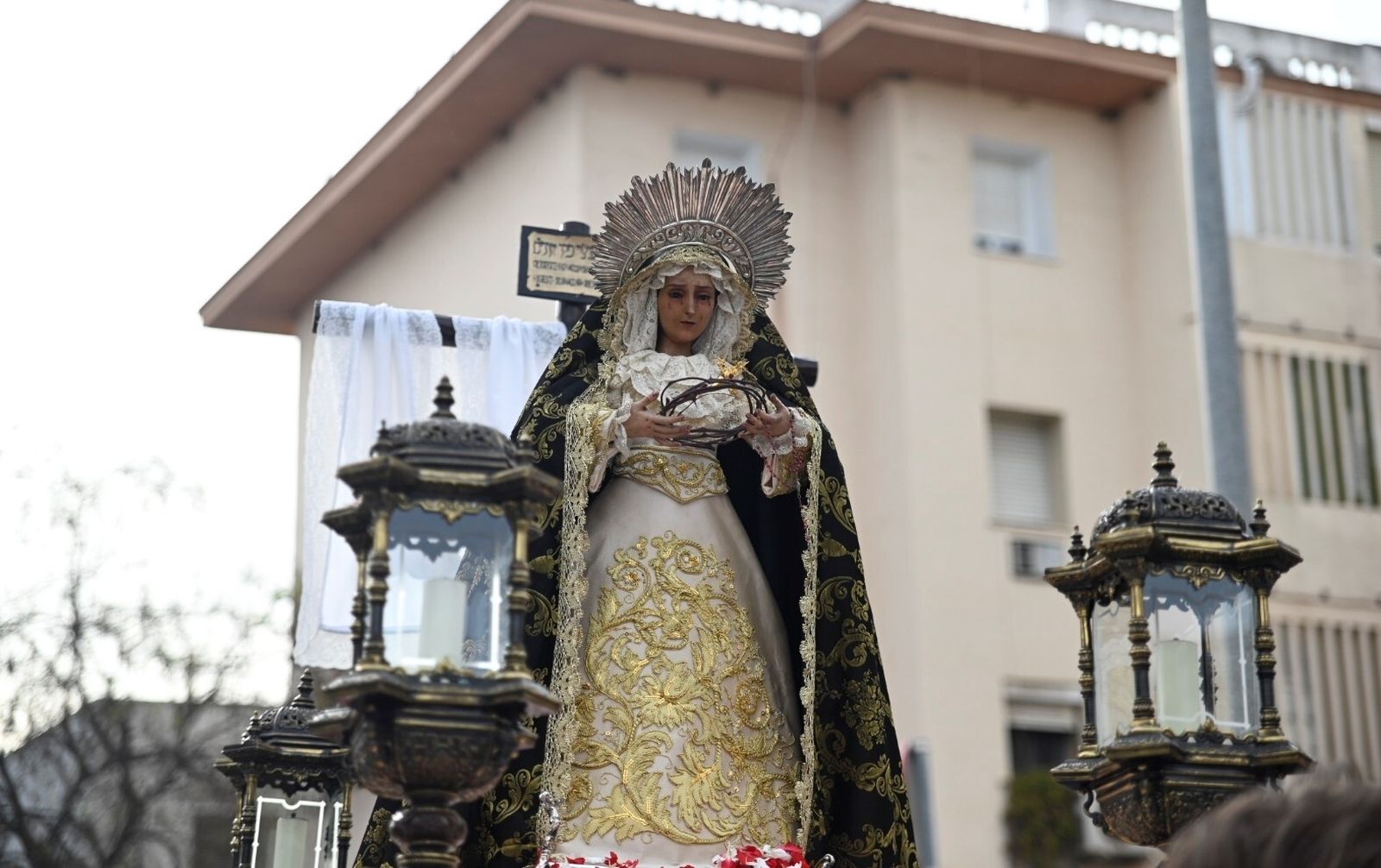La procesión infantil del colegio Franciscanos de Córdoba, en imágenes
