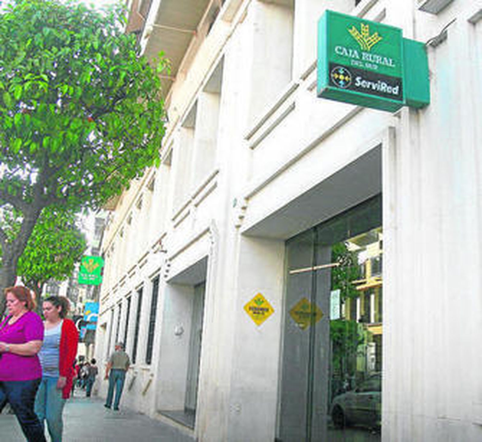 Sede central en Huelva de la Caja Rural del Sur.