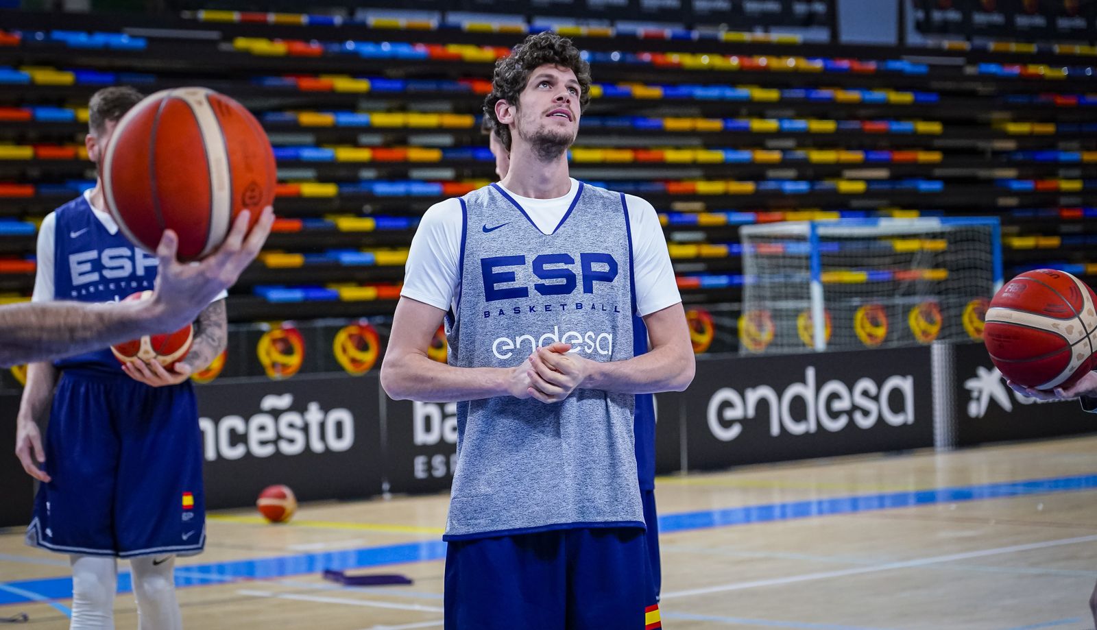 Fotos: Los jugadores del Unicaja ya entrenan con España