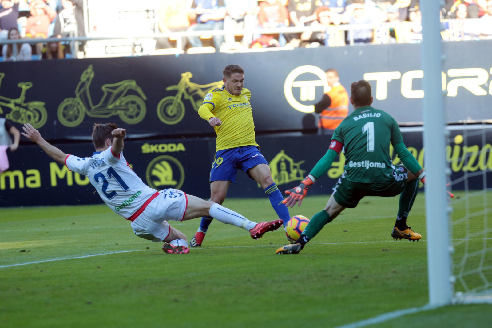 Las imágenes del Cádiz-Rayo Majadahonda