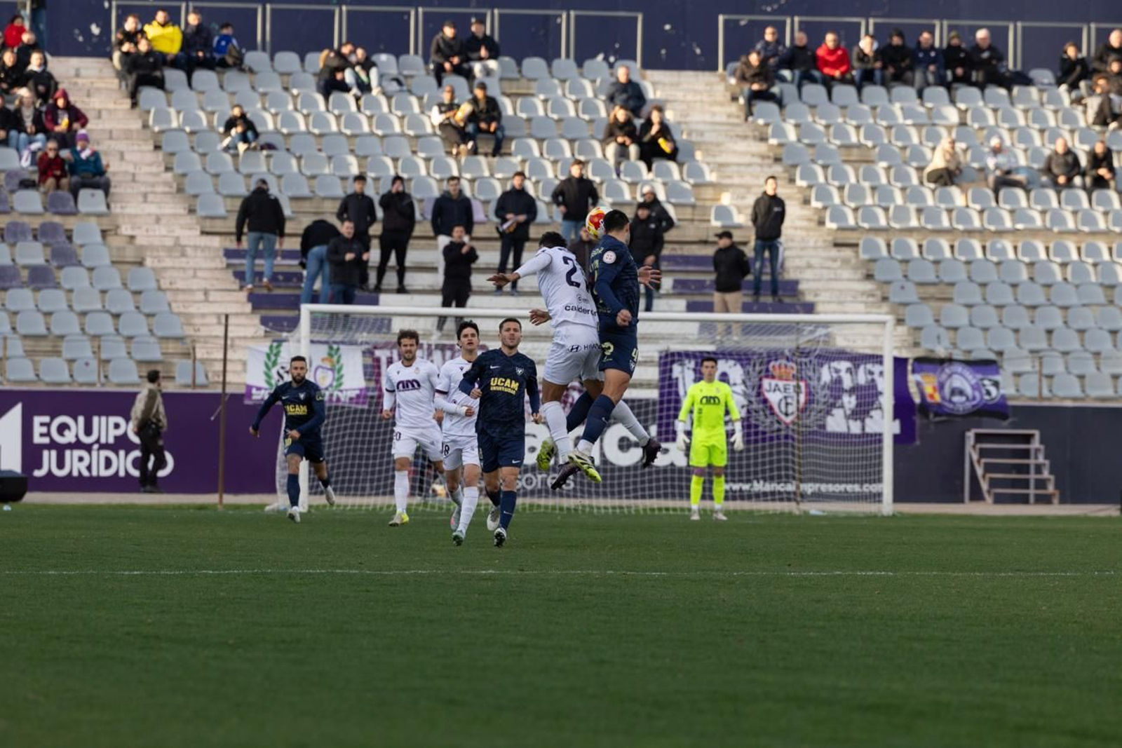 La dura derrota del Real Jaén ante el UCAM Murcia