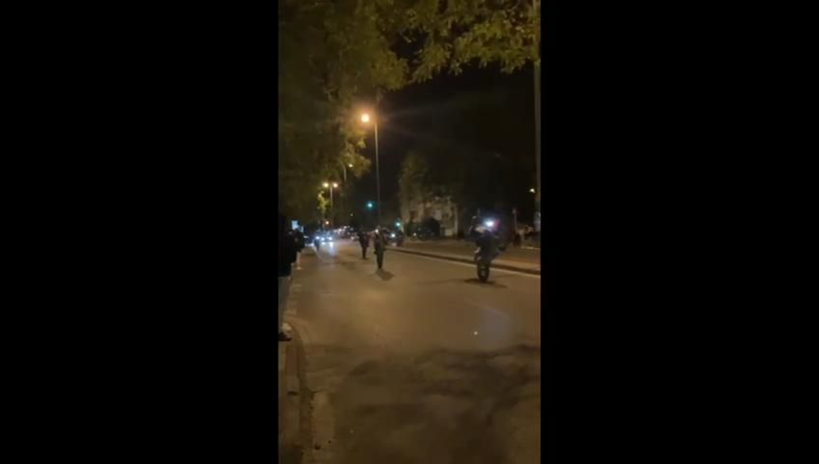 Carreras ilegales en la zona sur días atrás. Carreras ilegales en la zona sur días atrás.