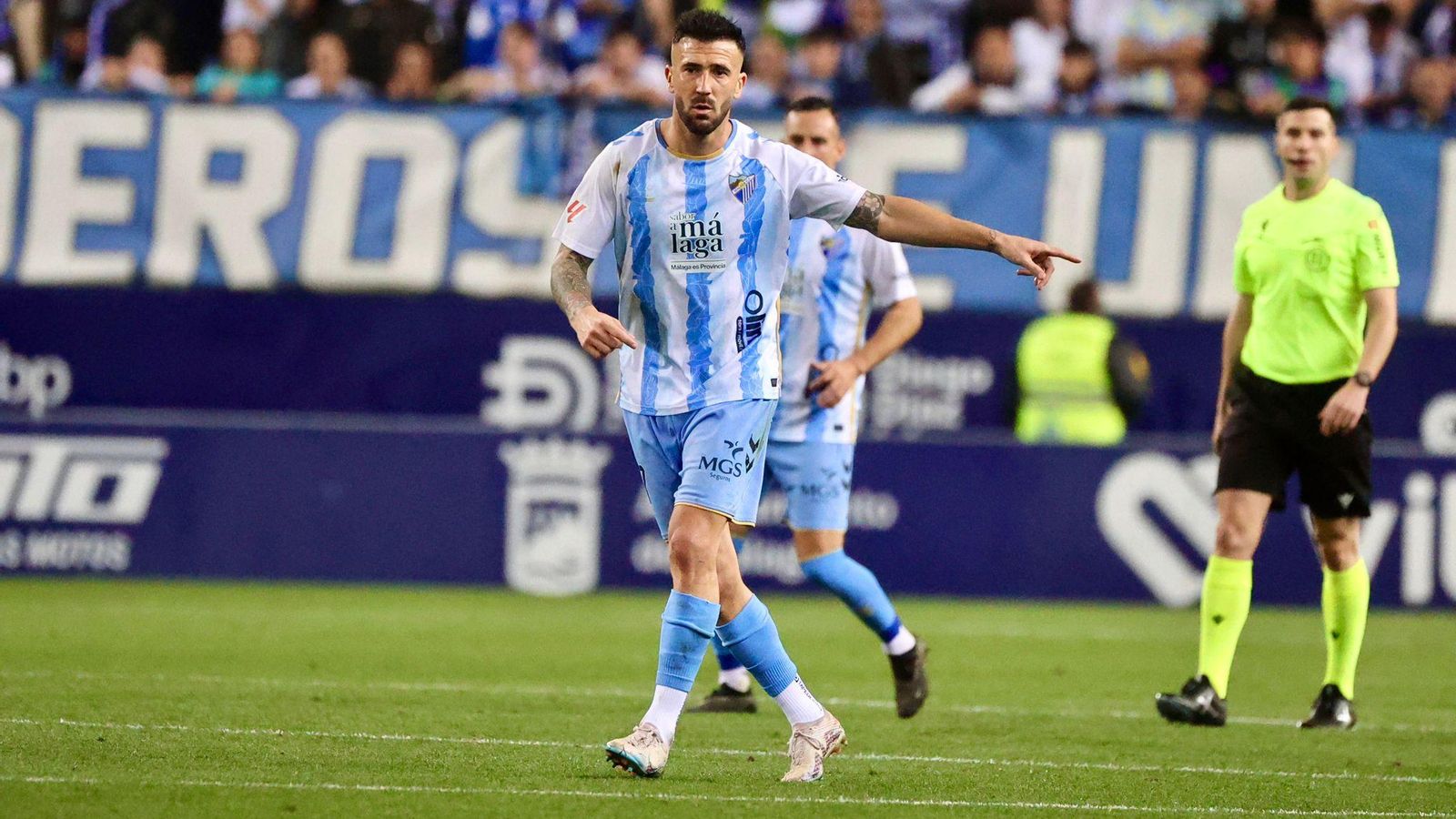 Las fotos del Málaga CF-Real Zaragoza