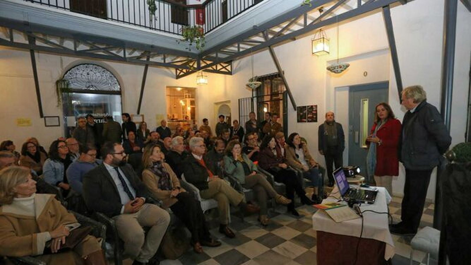 Una de las última charlas ofrecida dentro del ciclo en 2019.