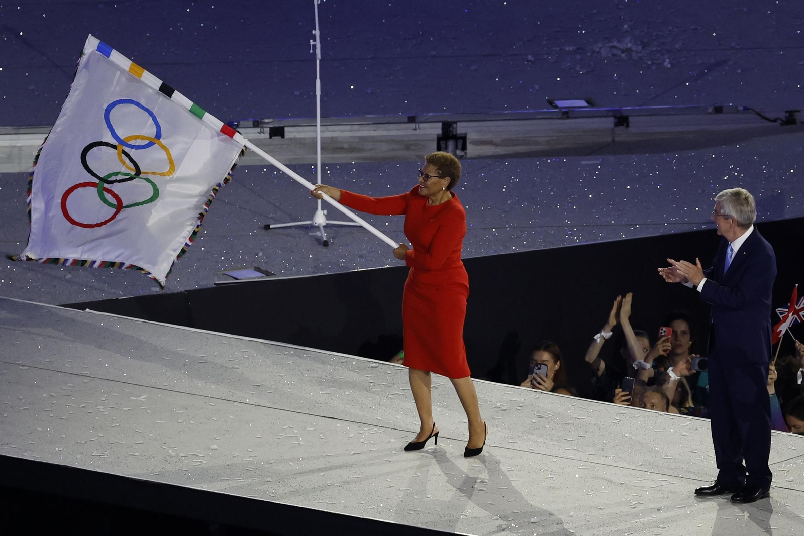 Las fotos de la ceremonia de clausura de los Juegos Olímpicos París 2024