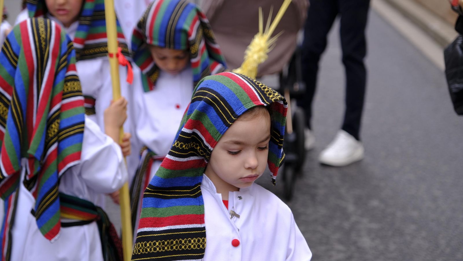 La Borriquita en la Semana Santa de Almería 2025, en imágenes