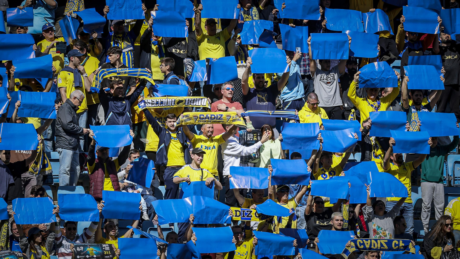 Partido de fútbol Cádiz CF - RC Celta.