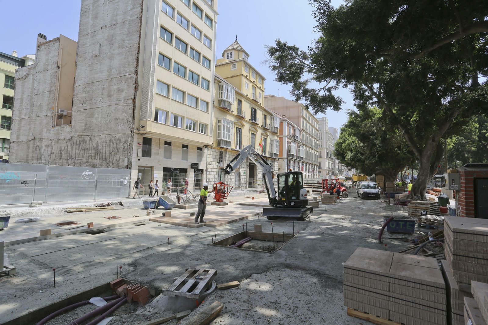 Las fotos de la reurbanización de la Alameda de Málaga