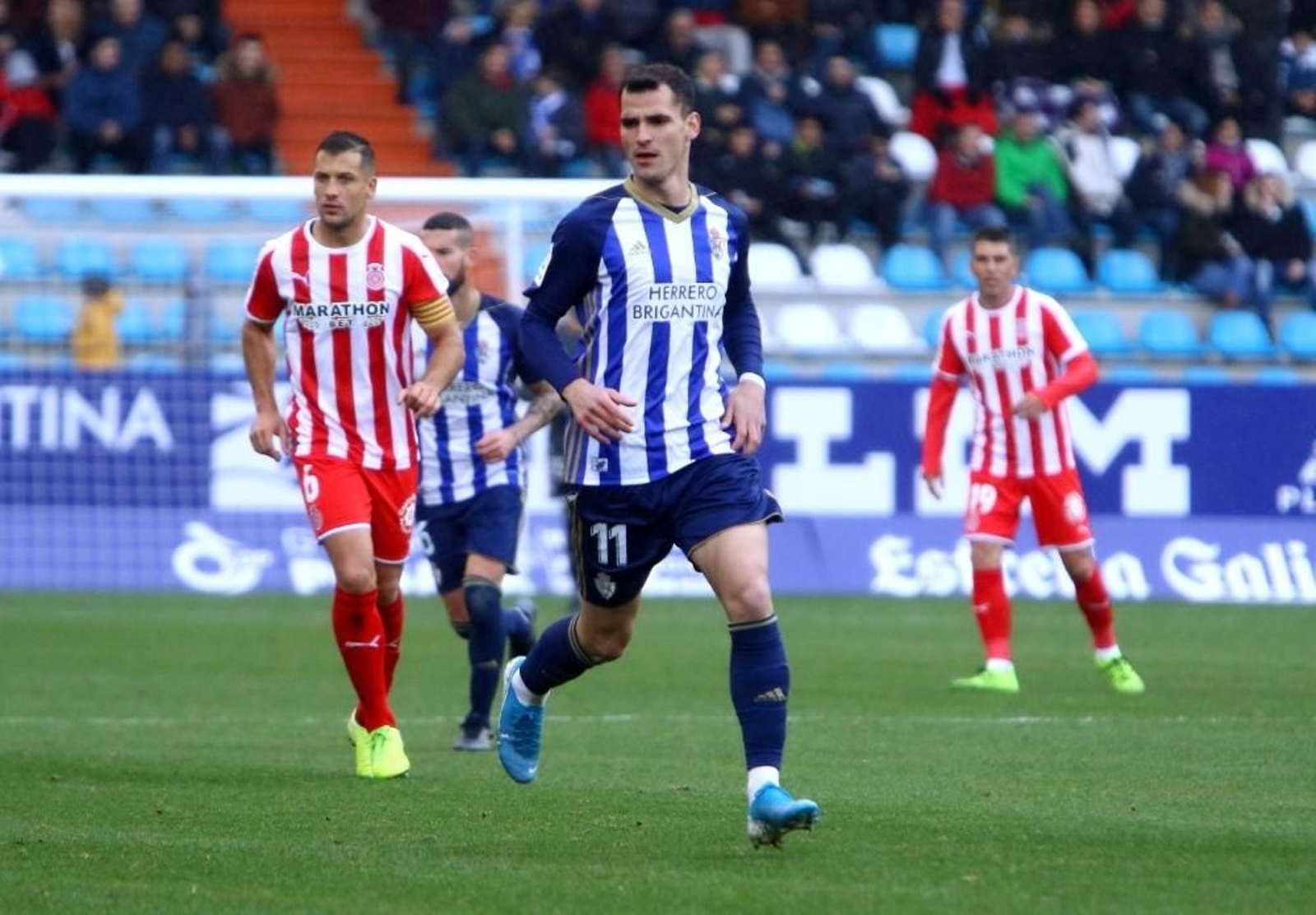 Sergio Buenacasa, con la Ponferradina.