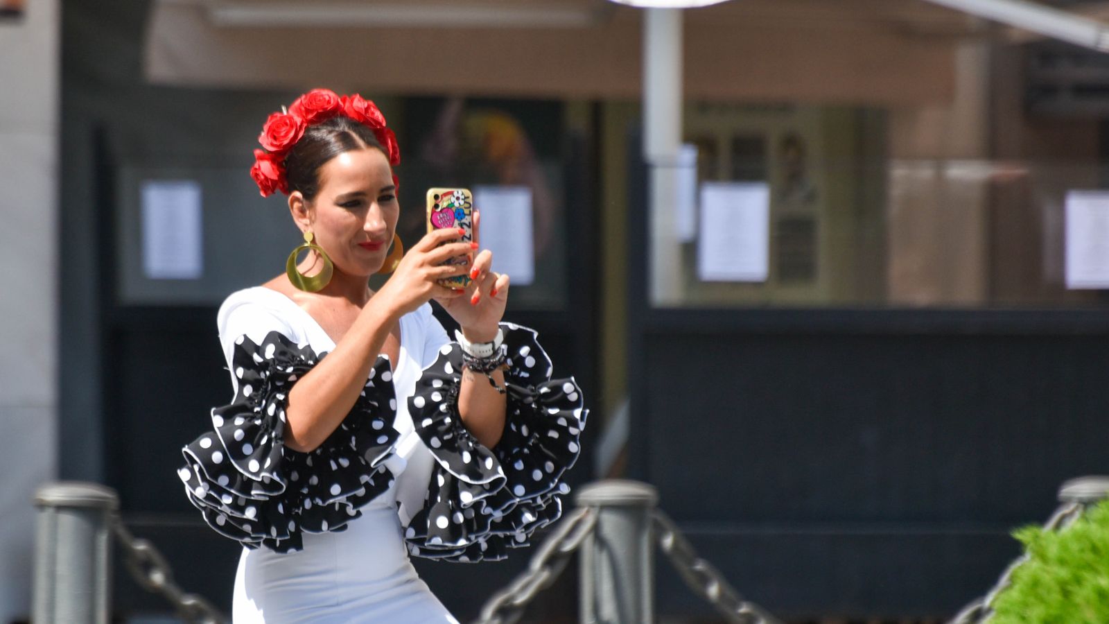 Las fotos del Domingo Rociero en el centro de la Línea
