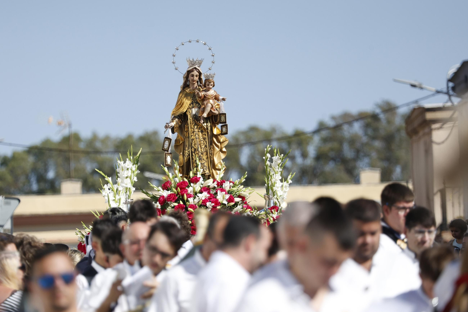 Las fotografías de la procesión de la Virgen del Carmen de Pescadores