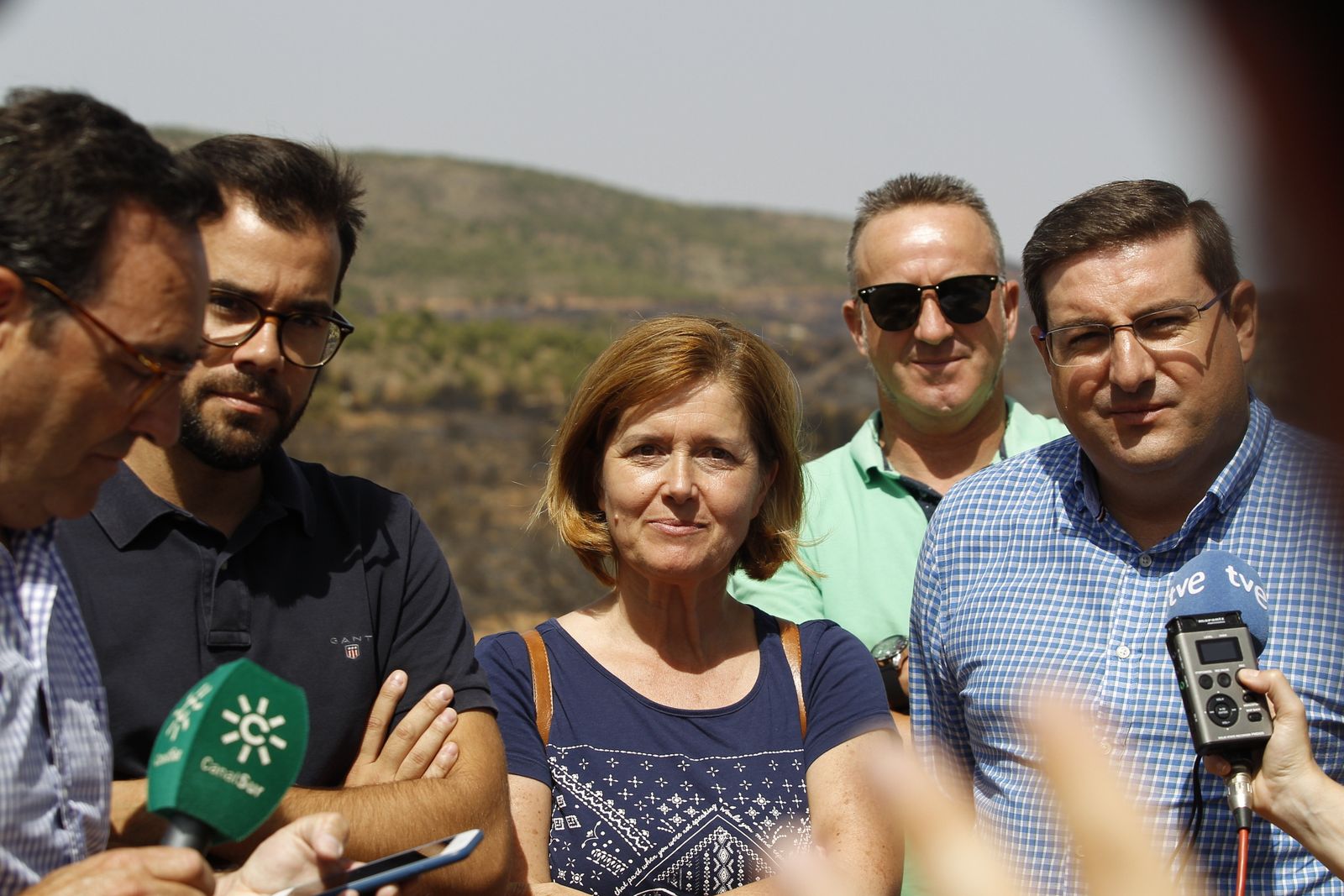 Fotogalería incendio extinguido Sierra de Gádor