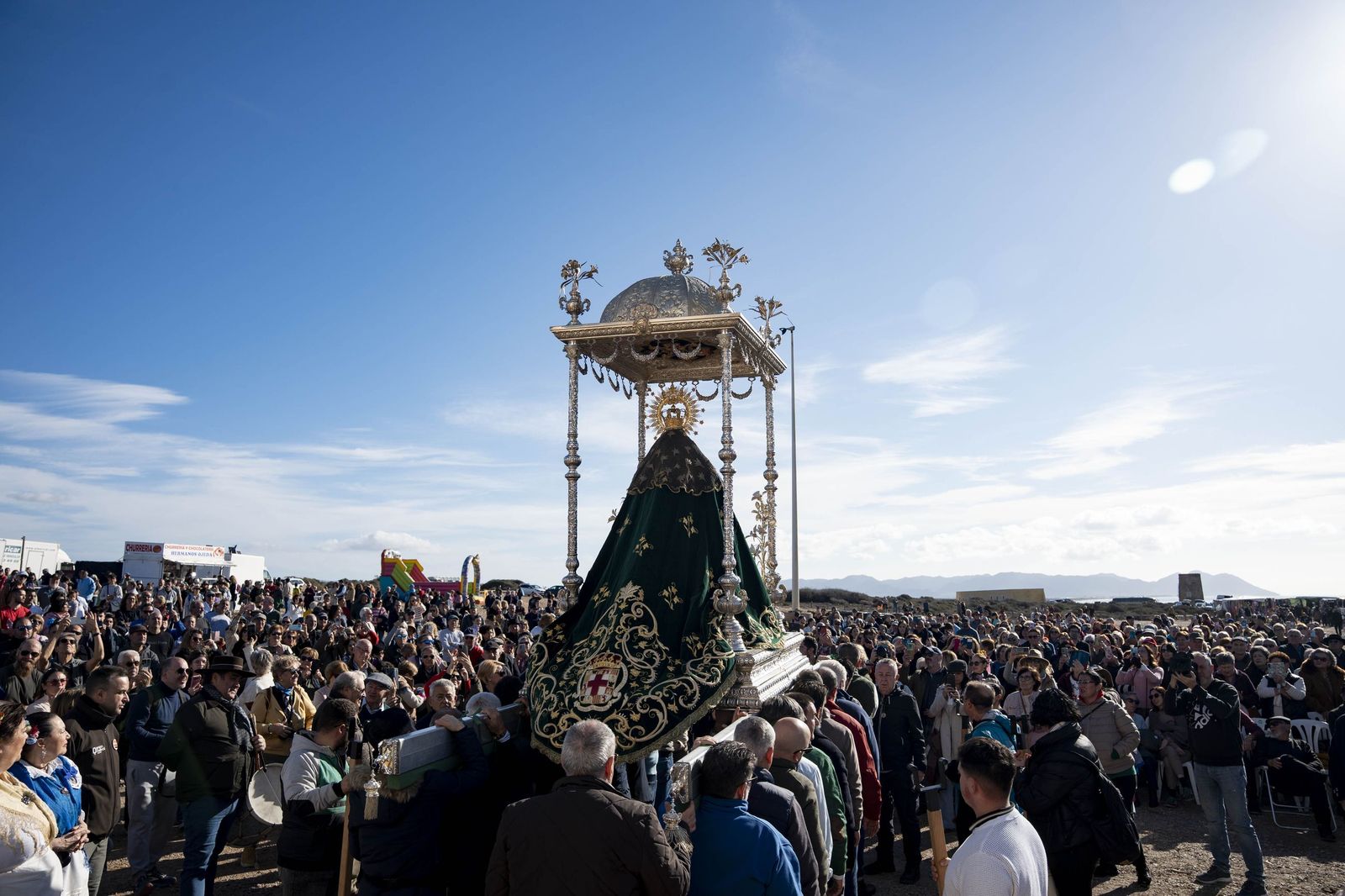 La Romería de Torregarcía; las imágenes de la memoria viva de Almería junto al mar