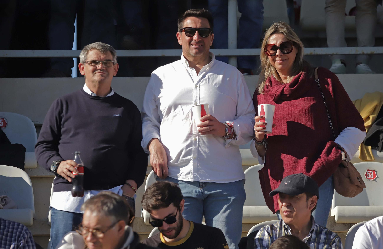 Búscate en el Nuevo Mirador durante el Algeciras - Atlético Madreliño de Primera Federación