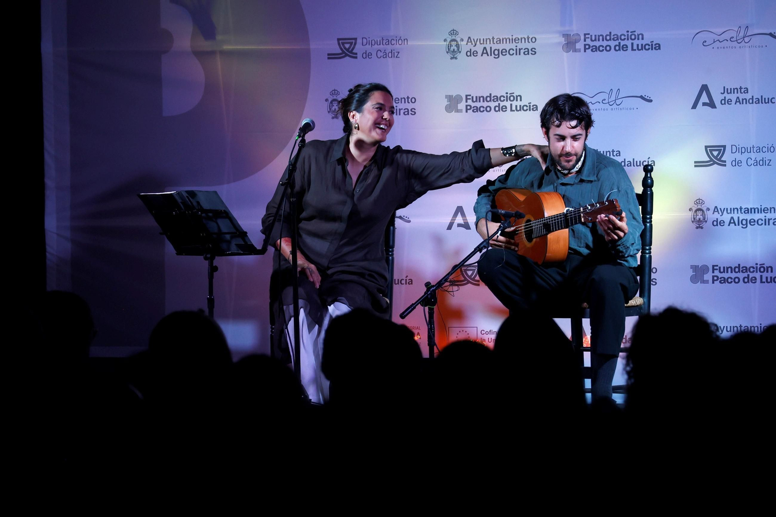 Concierto de Alba Molina y Víctor Franco en el Centro de Interpretación Paco de Lucía.