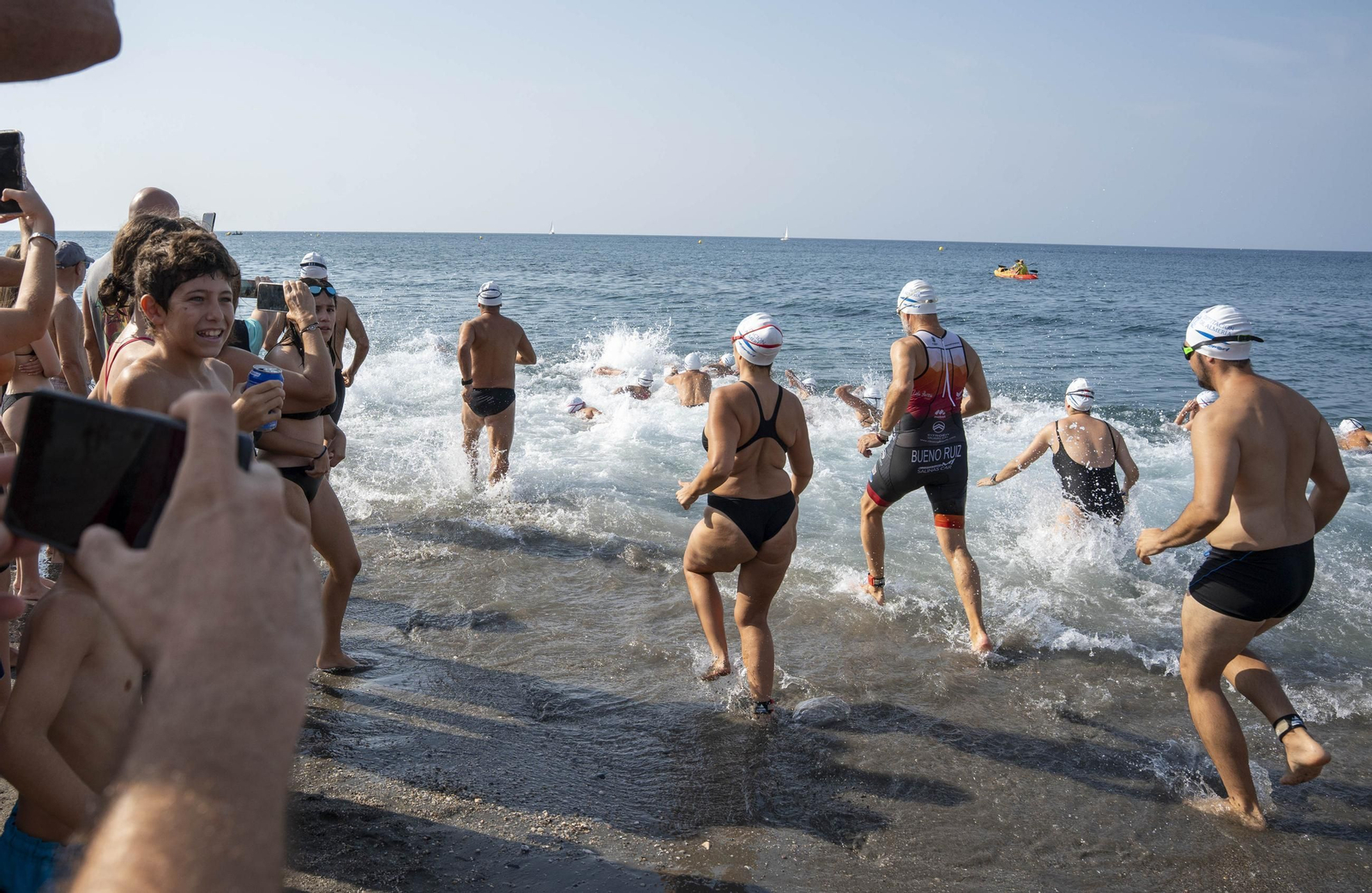 Travesía a nado Carlos Tejada de Almería