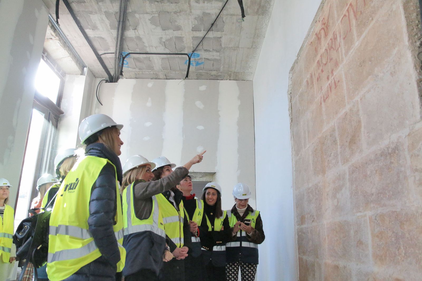 Así avanzan las obras de rehabilitación del Ayuntamiento de Almería