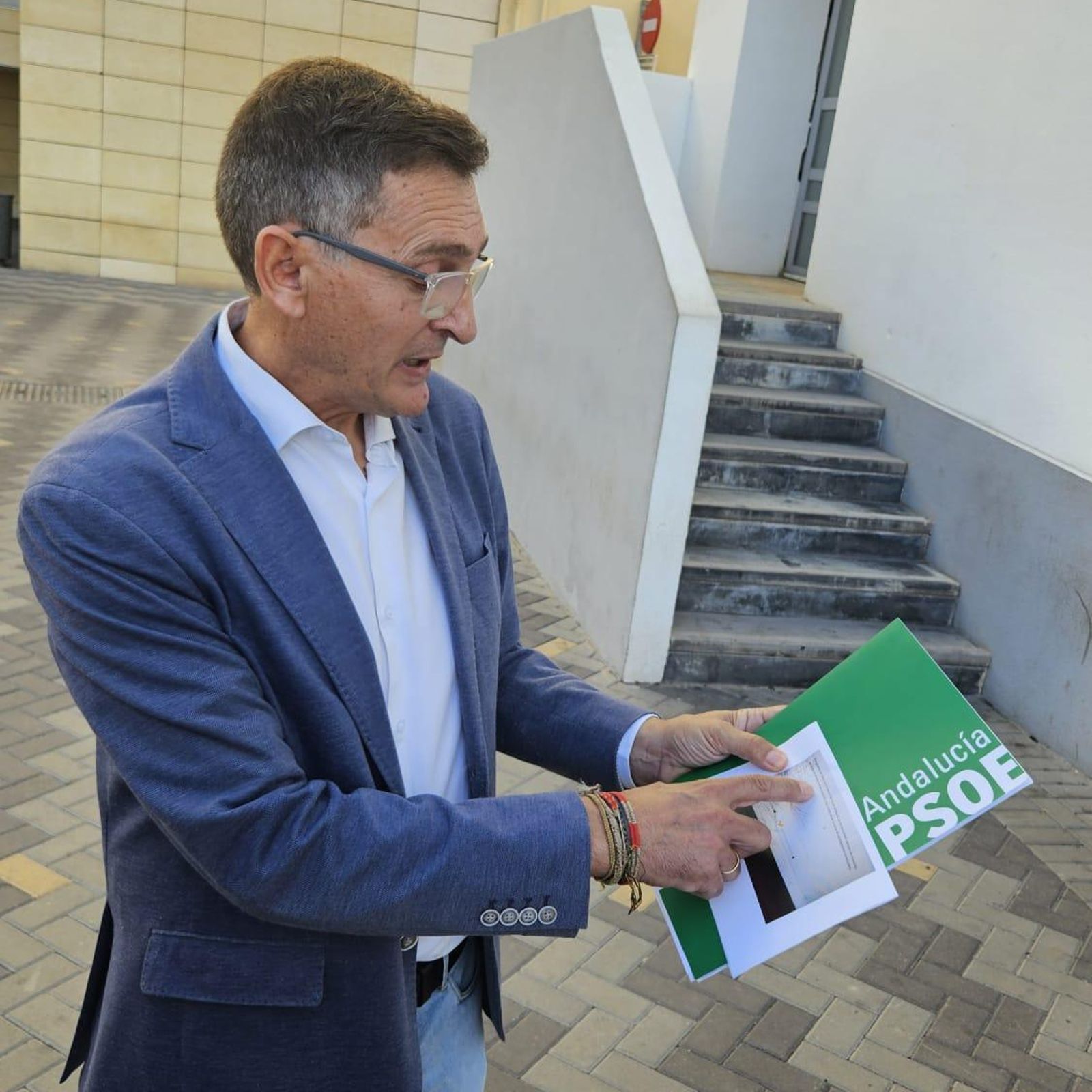 Sánchez Teruel durante el relato de un caso de una mujer que la han citado para ampliar pruebas diagnósticas tras la mamografía que se hizo hace cinco meses