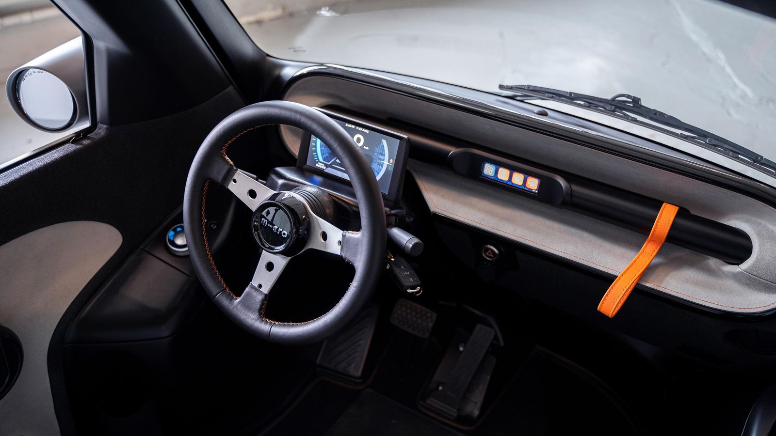 La simplificación está presente no sólo en su diseño técnico, sino también en el de su habitáculo.