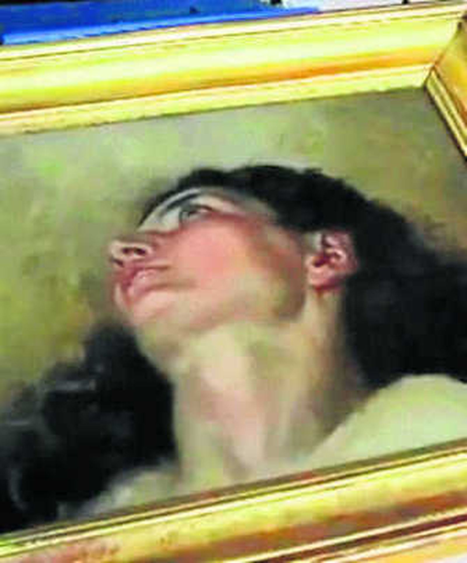 El rostro que inspiró el célebre pubis.