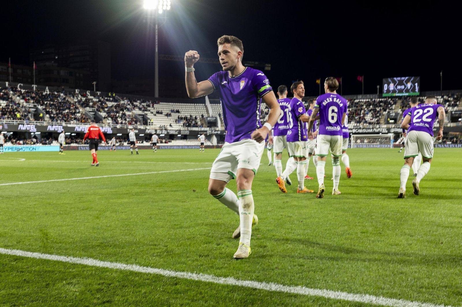 Las mejores fotos del ambiente en el Cartagena - Córdoba CF