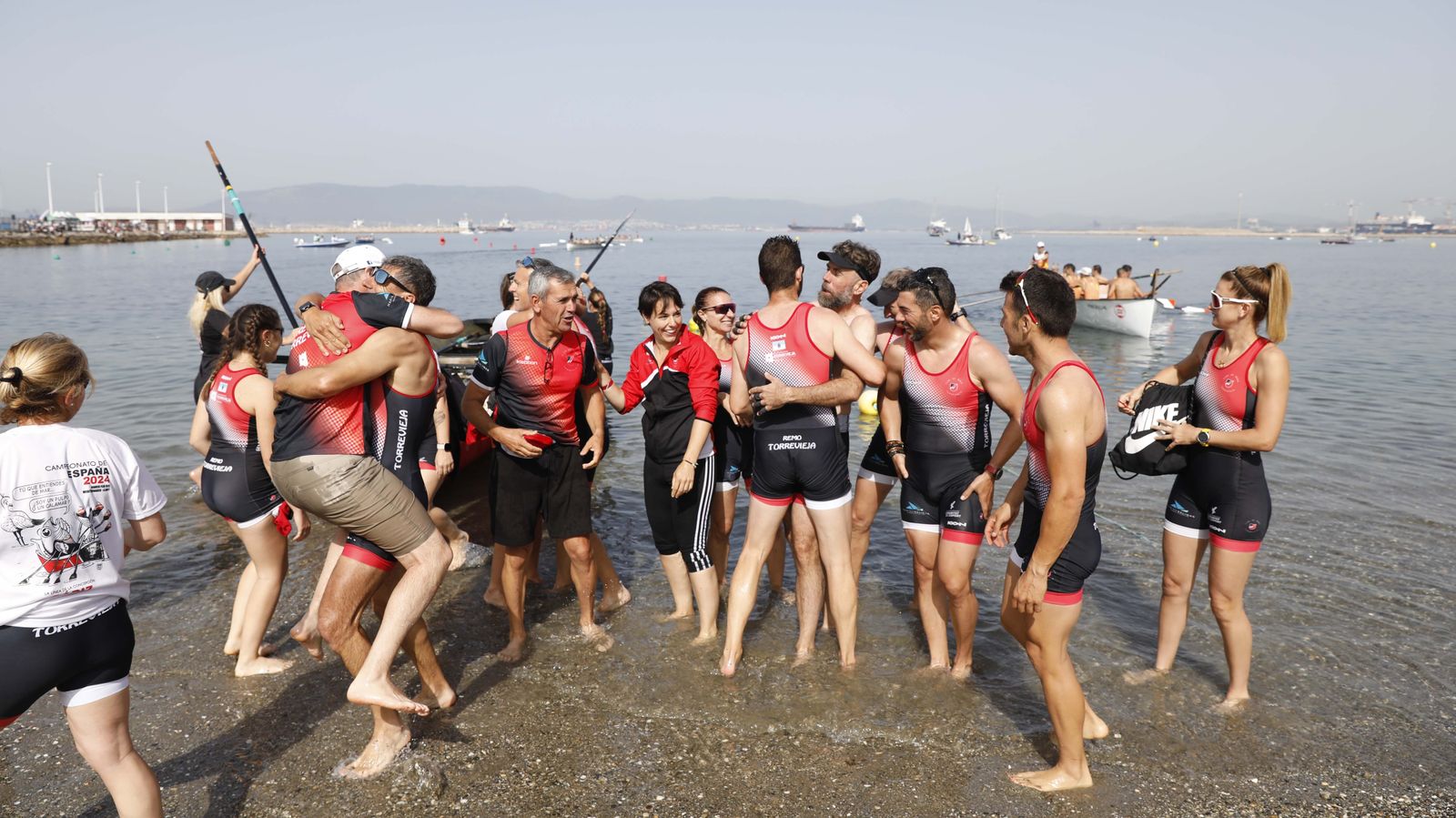 Las fotos de la tercera jornada del Campeonato de España de Remo en banco fijo, en La Línea