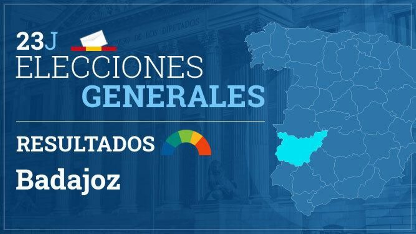 Badajoz | Resultados elecciones generales 2023