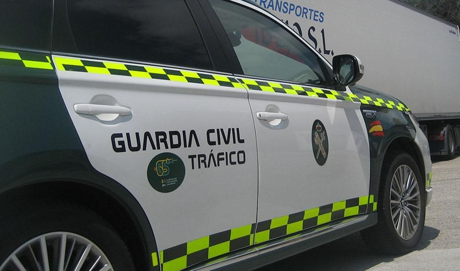 Un coche de la Guardia Civil de Tráfico en una imagen de archivo.