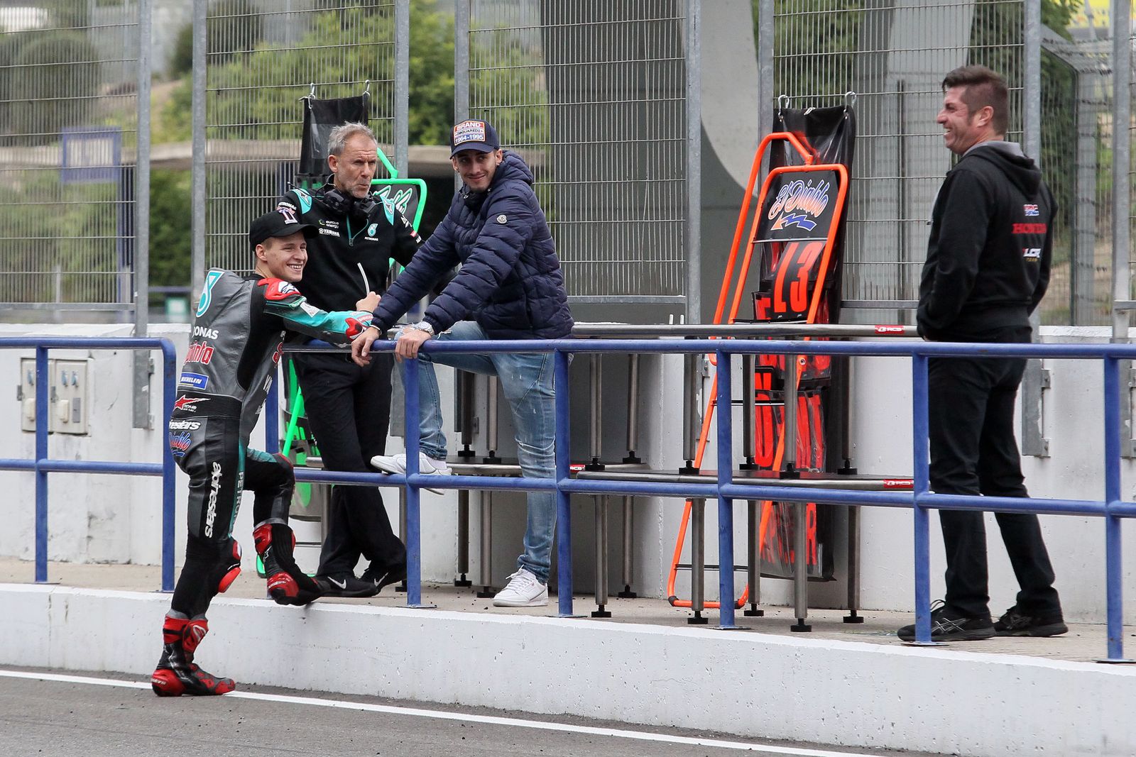 Segundo día de entrenamientos de MotoGP en Jerez