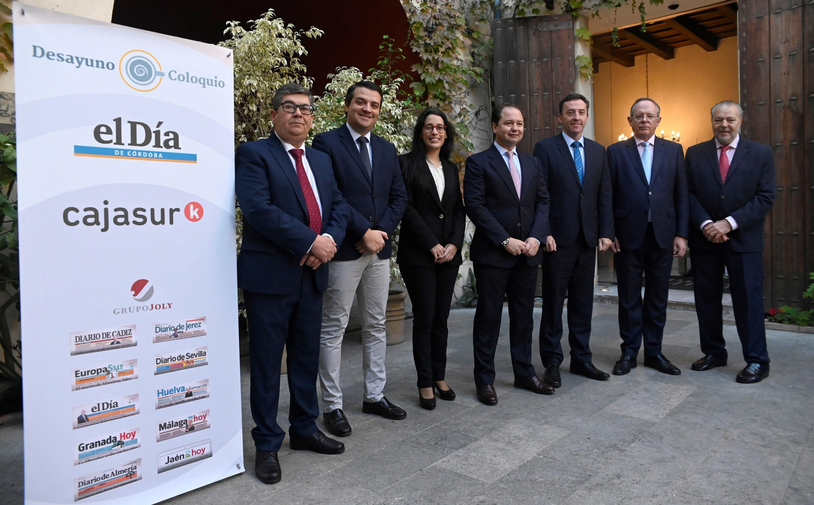 El desayuno coloquio de 'El Día de Córdoba' con Miguel Ángel Tamarit, en imágenes