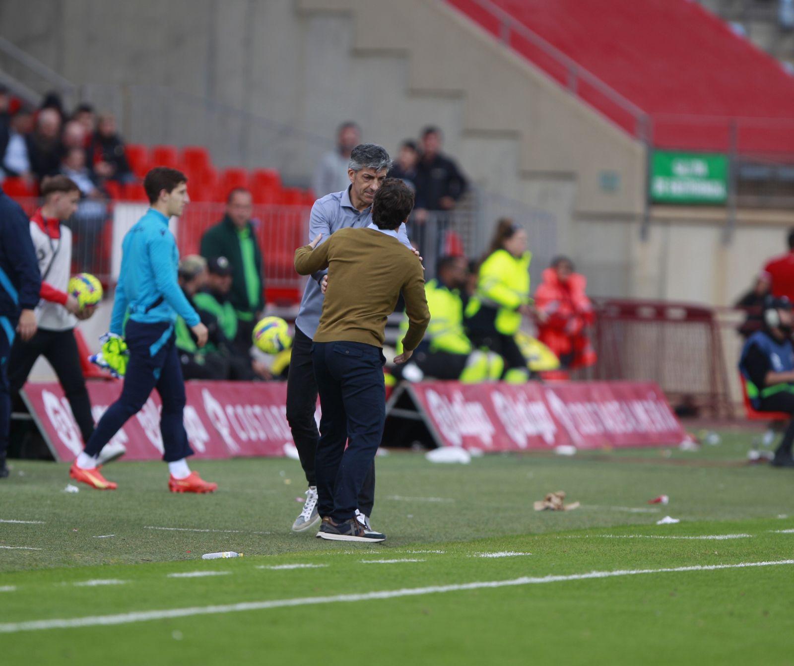 Imágenes del partido U.D. Almería-Real Sociedad