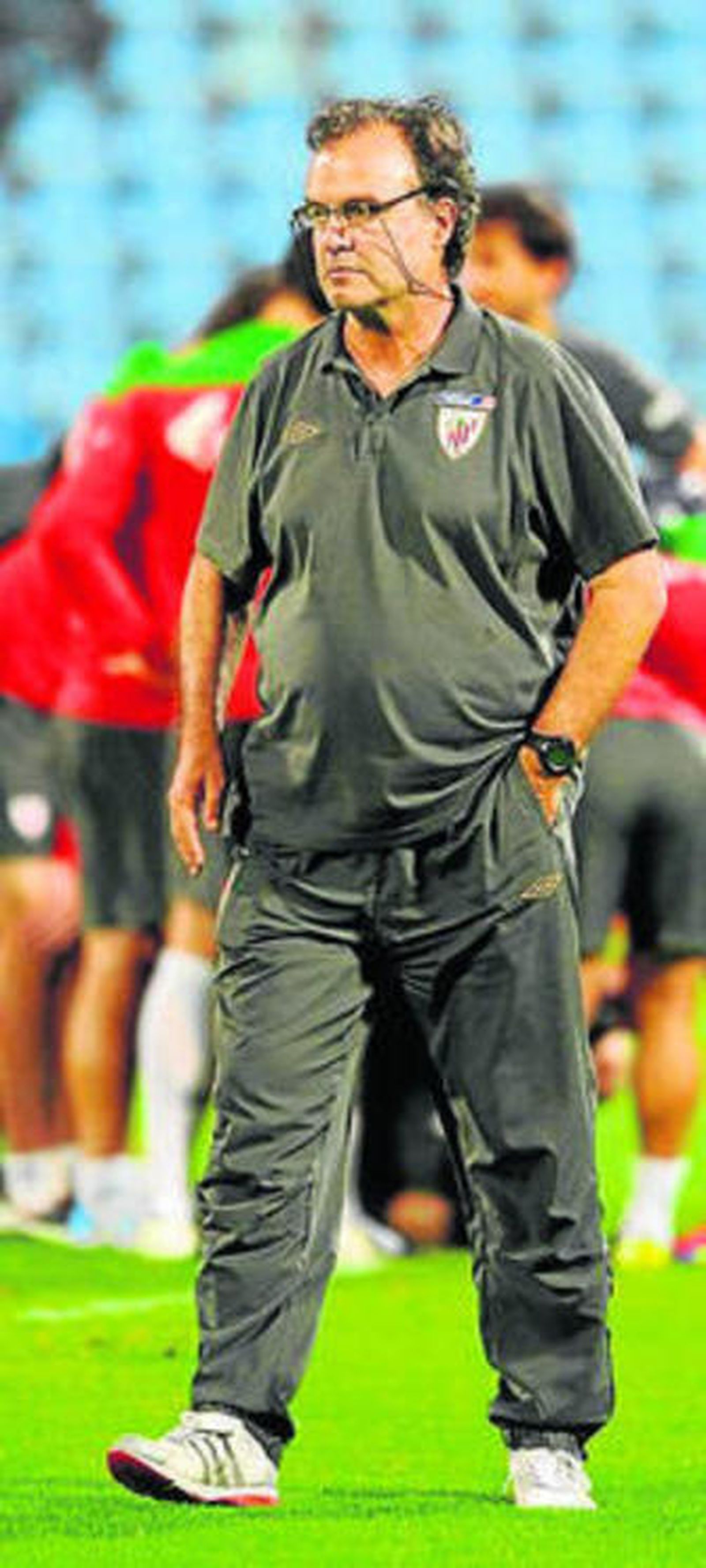 Marcelo Bielsa, ayer.