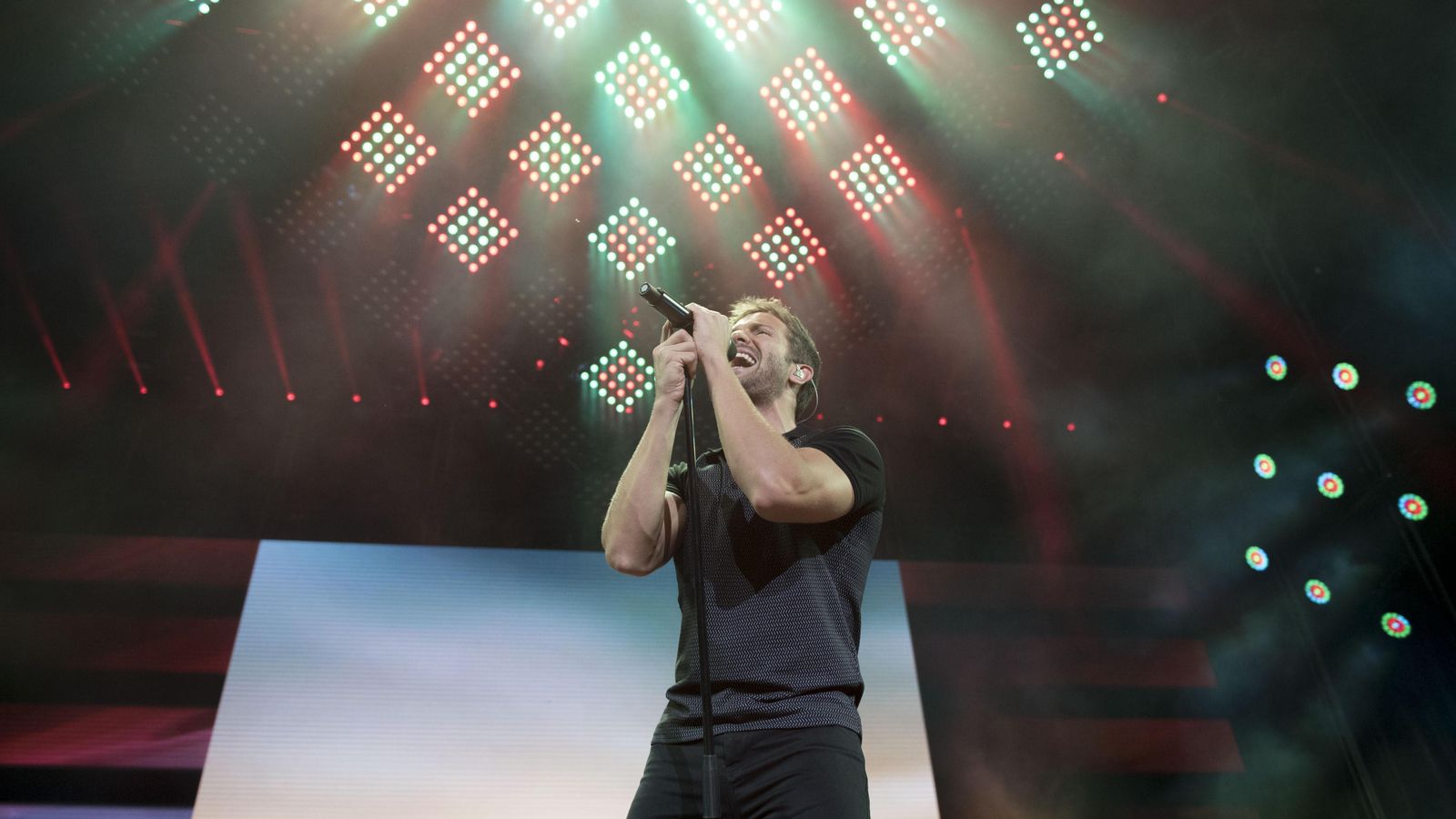 Pablo Alborán en concierto.