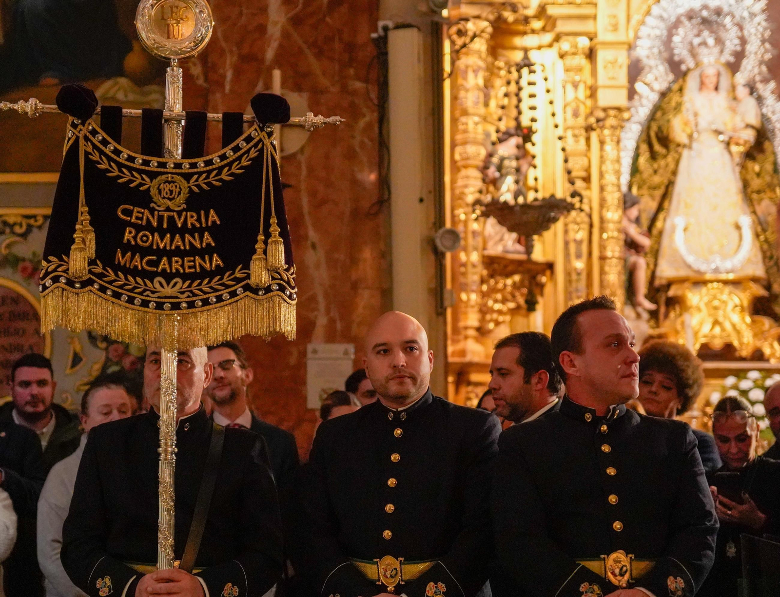 El reencuentro con la Macarena durante la tarde del 8 de diciembre