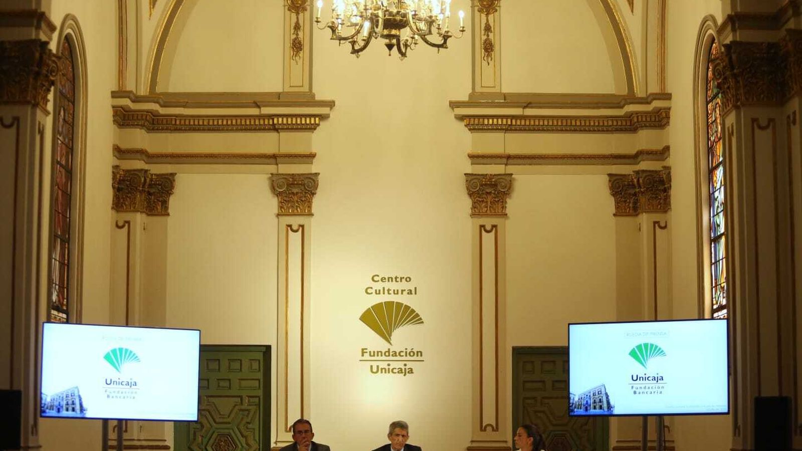 Un momento de la rueda de prensa de José Manuel Domínguez.