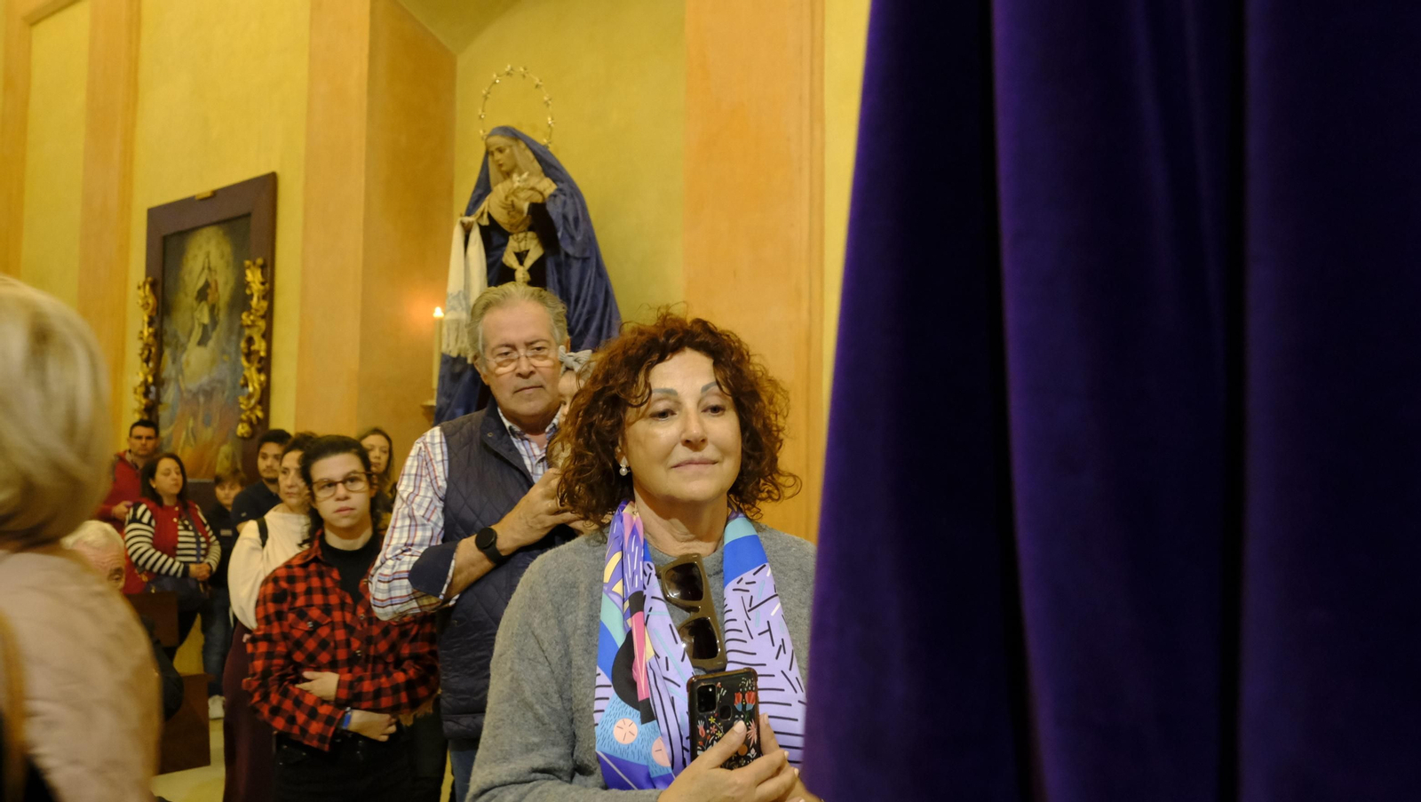 Imágenes del Besapiés de Jesús Cautivo de Medinaceli, en la Catedral de Almería