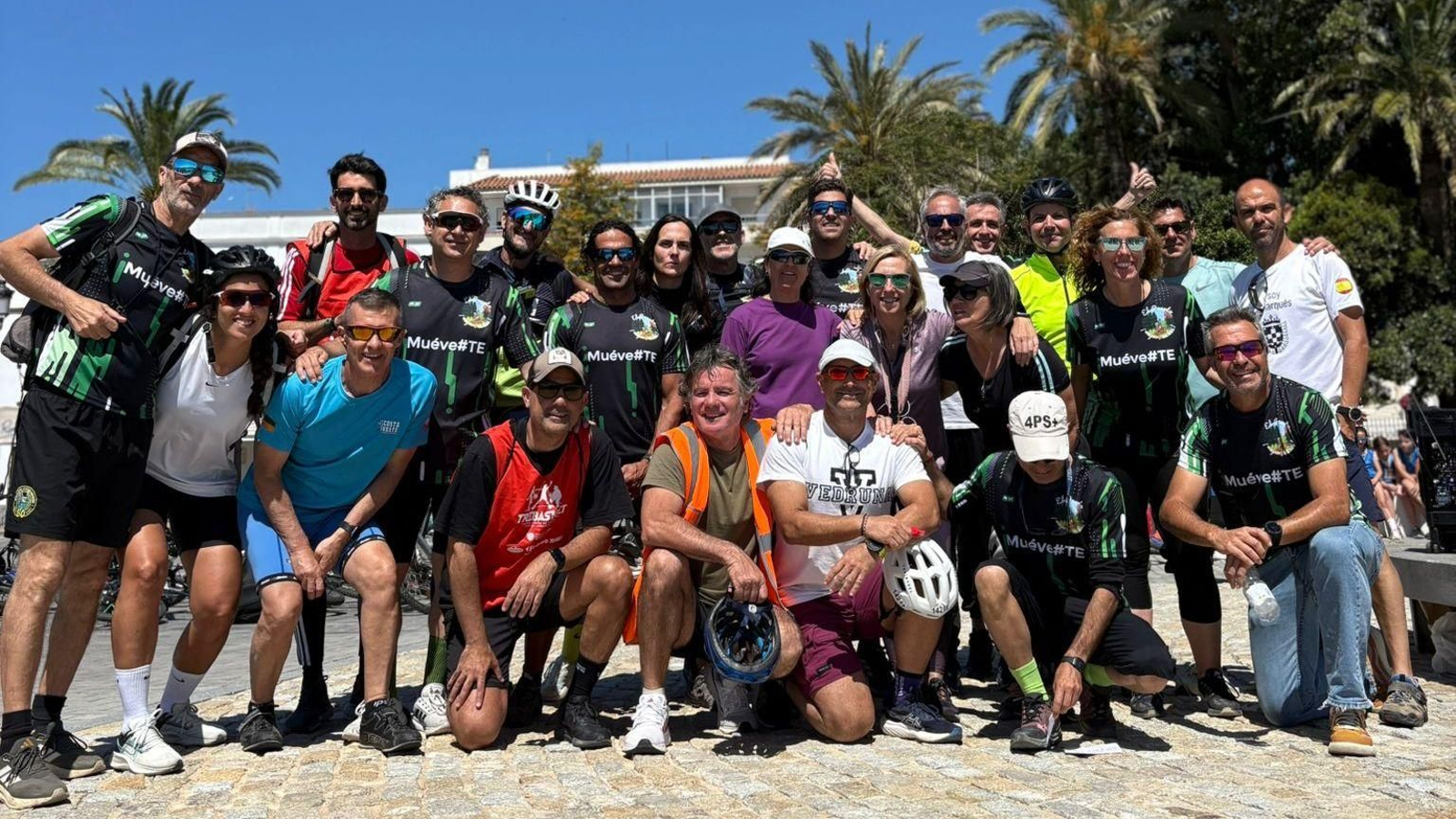 Ciclistas portuenses, en una movilización del pasado mes de mayo.