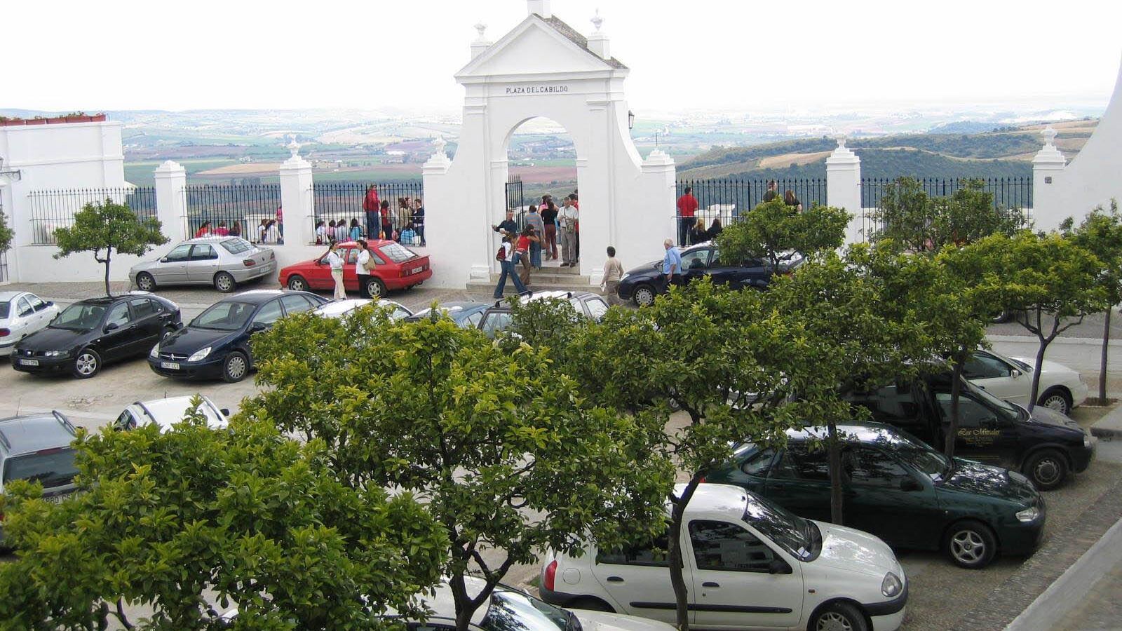Vista del balcón de la Peña